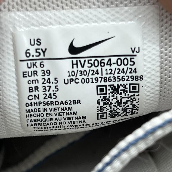 Youth's 6.5 / Women's 8 - Nike P-6000 Gray Blue Mesh Running Low Shoes Sneakers - Picture 8 of 8